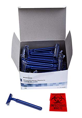 100 Disposable Twin Blade Razors at Bottom Pricing