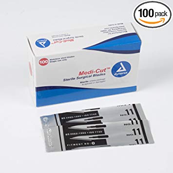 Dynarex Medicut Blades #11 100/Bx