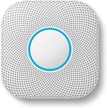 Google Nest Protect, Weiß. Der Rauchmelder, der spricht und dein Smartphone benachrichtigt, Weiß, 1er Pack