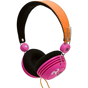 ROXY by JBL Reference 430 On-Ear Headphone - Pink/Orange (Discontinued by Manufacturer)