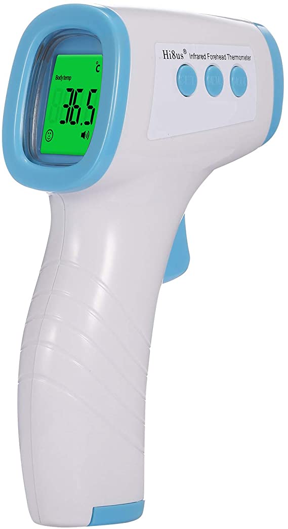 Tidyard Forehead IR Thermometer,Digital Handheld Non Contact Temperature Measurement Device High Precision ℃ and ℉ Switchable