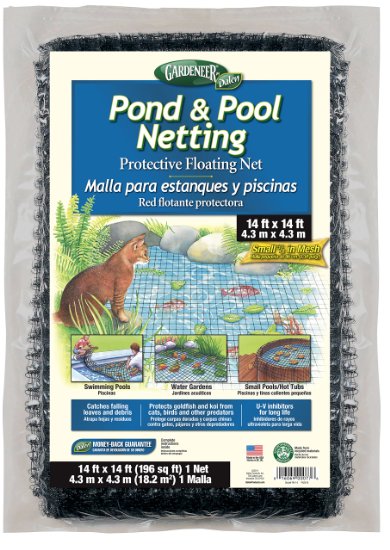 Gardeneer By Dalen Pond & Pool Netting Protective Floating Net 14' x 14'