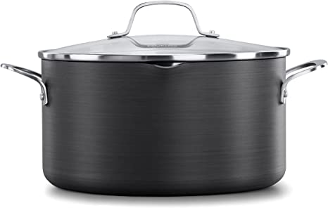 Calphalon Classic Hard-Anodized Nonstick Cookware, 7-Quart Dutch Oven with Lid