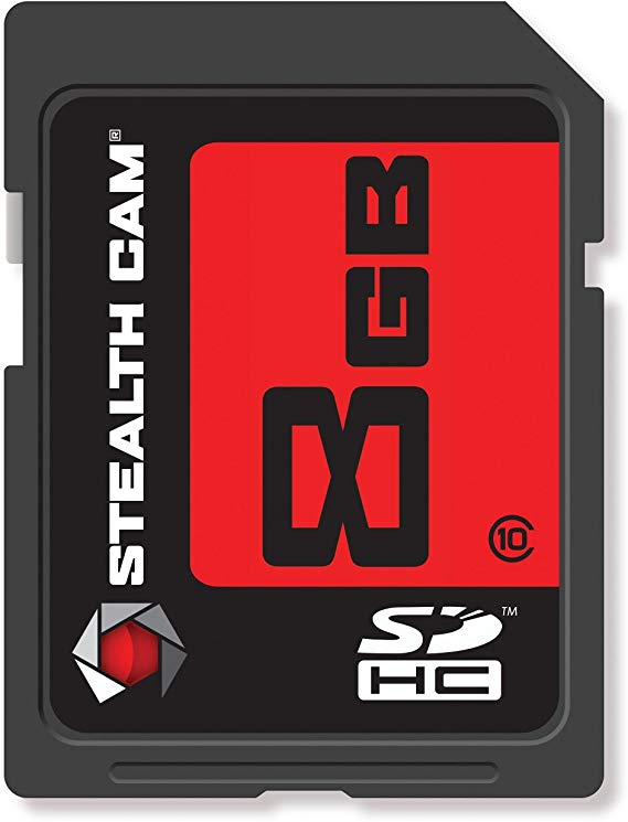 Stealth Cam 8GB Secured Digital Card, Single Pack