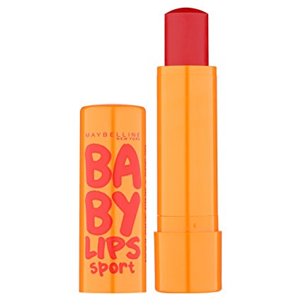 Maybelline Baby Lips Sport Lip Balm, 24 ml, Red-Dy For Sun