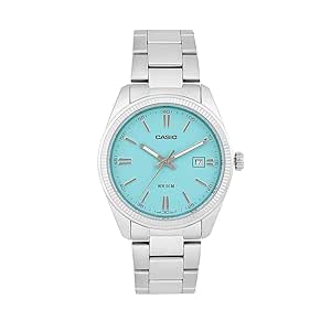 Casio Enticer Men Analog Turquoise Dial Men MTP-1302PD-2A2VEF (A2225)