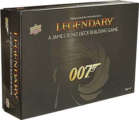 Upper Deck 2019 Legendary: 007, James Bond Deck-Building Game, Multi