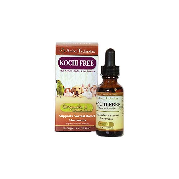 Amber Technology Kochi Free (formerly Kocci Free) - All-Natural Anti-Parasitic for Pets - 4 oz