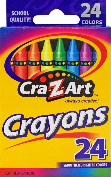 Cra-Z-art Crayons, 24 Count (10201)