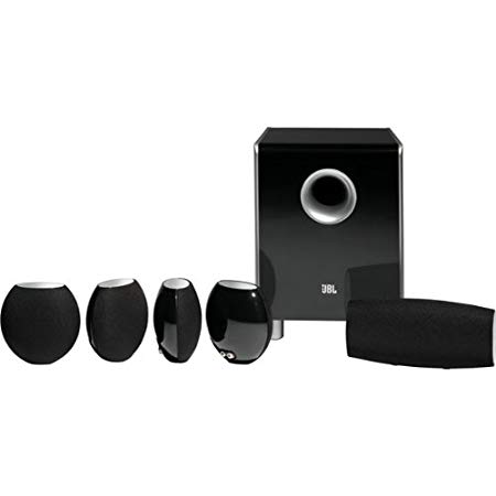 JBL CS480 5.1 Channel Home Theater Speaker System (Black)