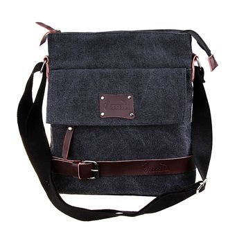 Zebella Casual Canvas Messenger Shoulder Bag Ipad Travel Portfolio Satchel Bag