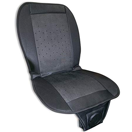CLEARON Cool Car Seat Covers - Car seat Cooling Pad with Air Cooling Truck Seat Cooler - Cooling Seat Cushion with Adjustable Temperature Control Fan for Air Conditioned Seats