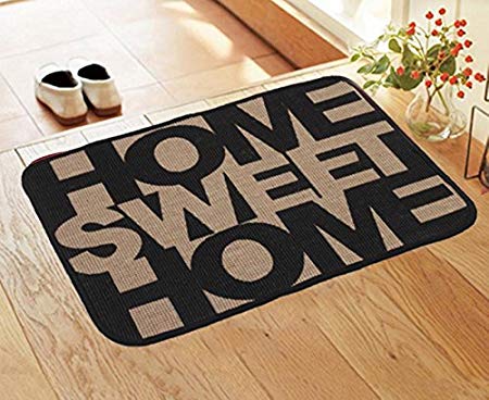 Saral Home Printed Anti Slip Jute Doormat -40x60 cm
