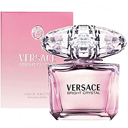 Versace Bright Crystal Eau de Toilette Spray for Women, 6.7 Ounce