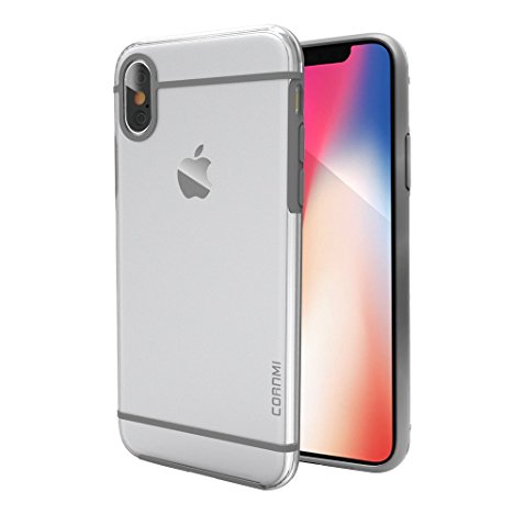 iPhone X Case Yuntec New iPhone X Edition Case with Crystal Cover Durable Shock-Absorption Hybrid Protection Soft TPU Bumper Ultra Slim Light Case for Apple iPhone X