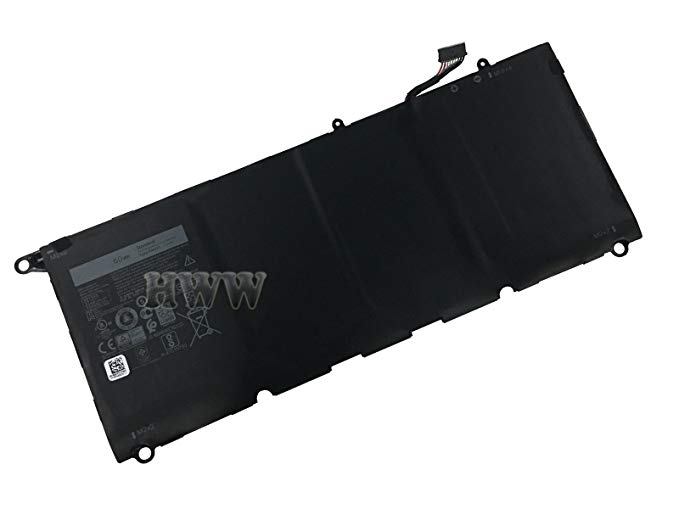New 7.6V 60Wh PW23Y Battery Compatible Dell XPS 13 9360 TP1GT RNP72 0RNP72 Series