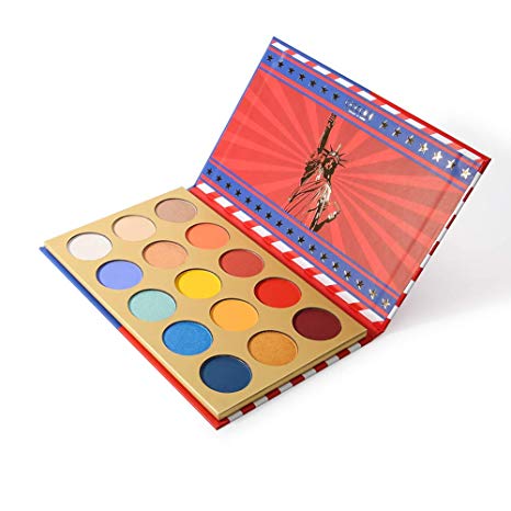 Eyeshadow Palette Docolor 15 Color Eye Shadow Matte Glitter Highly Pigmented Professional Makeup Eye Shadow Powder Long Lasting Waterproof Cosmetic Eye Shadow Palette