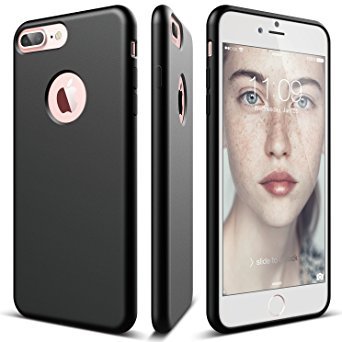 iPhone 7 Plus case, elago [Slim Fit Soft][Black] - [Robust TPU][Minimalistic][True Fit] - for iPhone 7 Plus