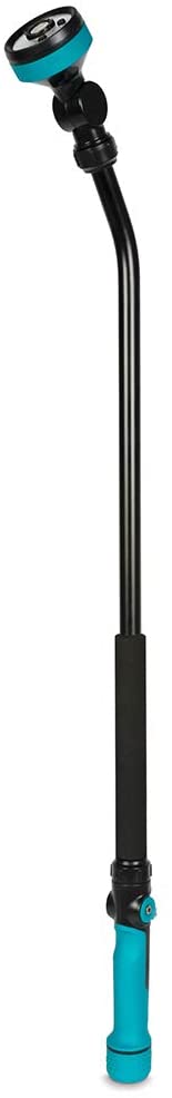 Gilmour 820522-1001 Heavy Duty Swivel Connect Extended Watering Wand, 34 Inch Aqua, Black