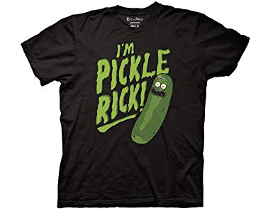 Ripple Junction Rick and Morty I'm Pickle RIck Adult Big and Tall T-Shirt