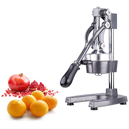 CO-Z Commercial Grade Citrus Juicer Hand Press Manual Fruit Juicer Juice Squeezer Citrus Orange Lemon Pomegranate (Gray)