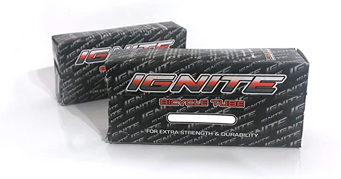 Ignite 2x Cycle Inner Tubes - 26" 1.75-2.125 - PRESTA Long Valve (60mm) - For Mountain Bike/MTB