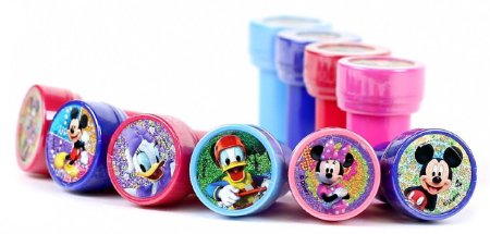 Disney Mickey And Minnie Club House Self-Inking Stamps / Stampers Party Favors (10 Counts)