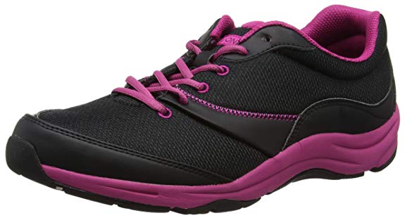 Vionic Women's Action Kona Lace-up Walking Fitness Shoes - Ladies Sneakers with Concealed Orthotic Arch Support