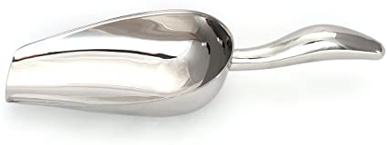 18 oz Stainless Steel Scoop, 10.5” Long by 3.6” Wide | Dishwasher Safe