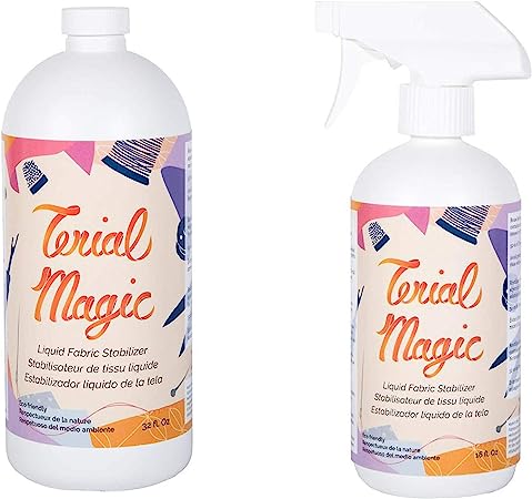 Terial ArtsTerial Magic Fabric Spray - 16 oz. Spray Bottle with 32 oz. Refill (48 oz)