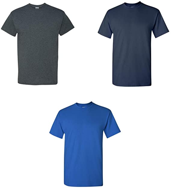 Gildan Men's Heavy Cotton T-Shirt, Style G5000, 2-Pack