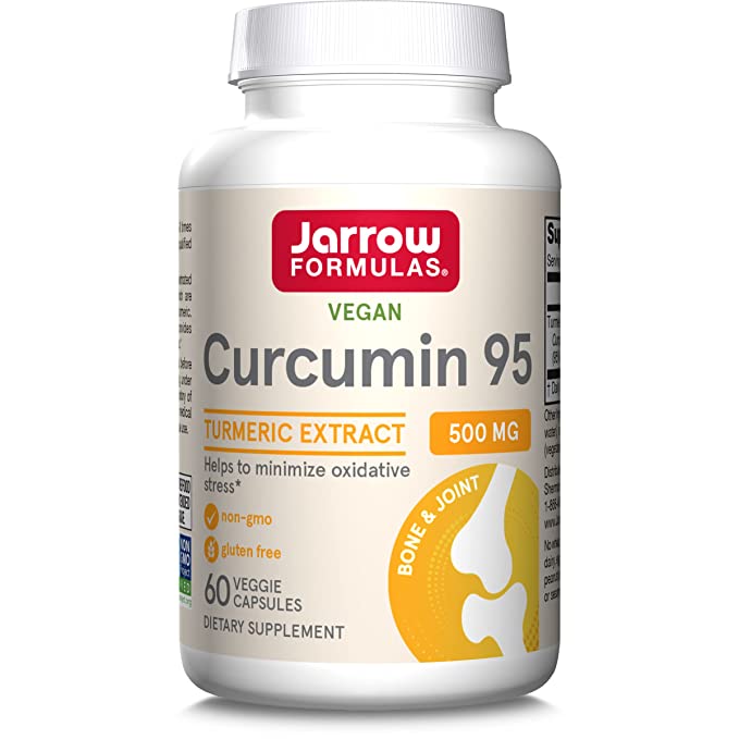 Jarrow Formulas, Curcumin 95, 500 mg, 60 Veggie Caps