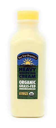 SKY TOP FARM Organic Heavy Whipping Cream, 16 OZ