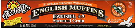Food For Life, Organic Ezekiel 4:9 English Muffin, 16 oz (Frozen)