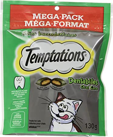 Temptations Treats for Cats - Dental - 130g (7 Pack)