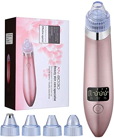 Pore Cleaner Blackhead Remover for Women & Men Facial Skin Care Nose Cleaner(One-Size, Pink)