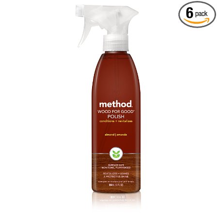 Method Wood for Good Polish, Almond, 12 Ounce (Pack of 6)