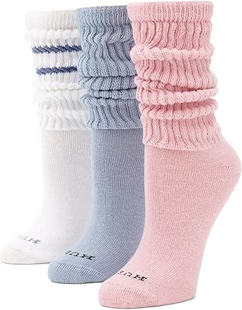 HUE Women's Slouch Socks 3 Pair Pack