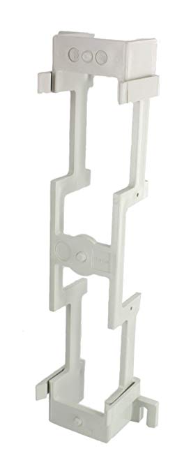 Leviton 40089-B Standoff Bracket For M Blocks (89-B) 10-inch H by 3-13/32-inch W by 1-1/2-inch D