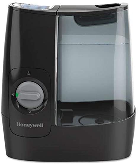 Honeywell HWM845B Warm Mist Humidifier, 12" x 7" x 11.5", Black