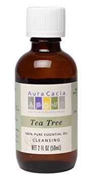 Aura Cacia Essential Oil, Cleansing Tea Tree, 2 fluid ounce