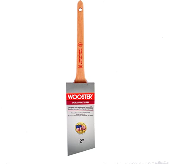 Wooster Brush 4181-2 Ultra/Pro Firm Willow Thin Angle Sash Paintbrush, 2-Inch
