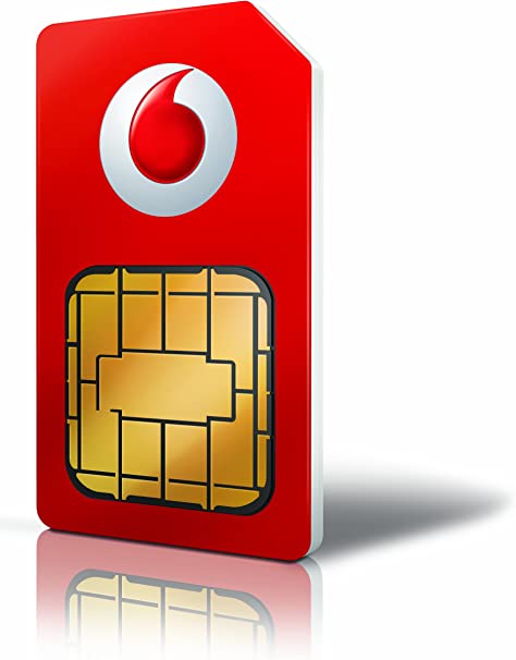 Vodafone UK Pay as You Go SIM Card