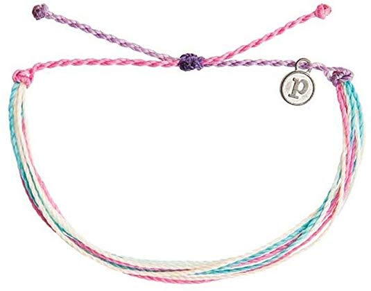 Pura Vida Jewelry Bracelets - 100% Waterproof and Handmade w/Coated Charm, Adjustable Band