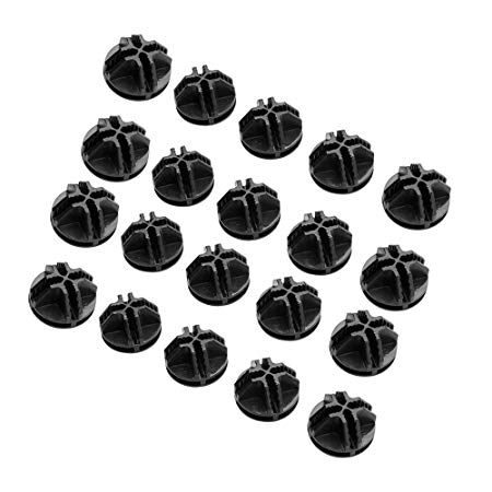 URBEST Wire Cube Connectors, Wire Cube Plastic Connectors for Modular Organizer Closet and Wire Grid Cube Storage Shelving Unit (10 Pcs)