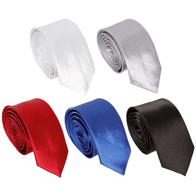Bundle Monster Mens Fashion Business Solid Woven Stripes Necktie Tie Mixed Set