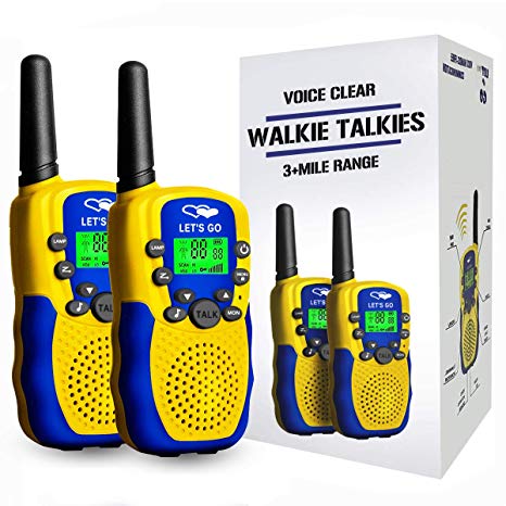 Tisy Long Range Walkie Talkies for Kids 38B - Best Gifts PMR446MHz 8 Channels
