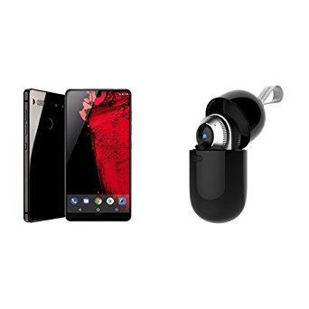 Essential Phone with World’s Smallest 4K 360 degree Camera and Pill Case