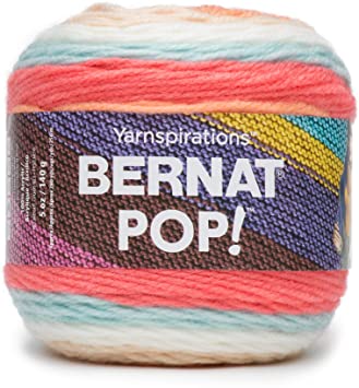 Bernat POP!, 5oz, Guage 4 Medium, 100% Acrylic, Kitchen Kitsch