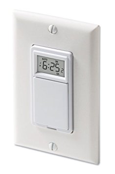 Aube by Honeywell TI033/U 7-Day Programmable Timer Switch, White